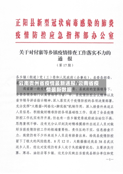 云南贵州省疫情最新通报/云南省疫情最新数据-第2张图片