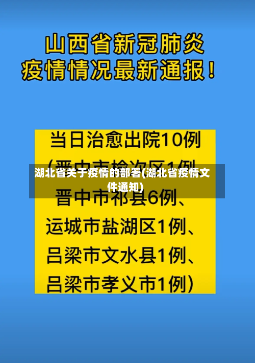 湖北省关于疫情的部署(湖北省疫情文件通知)-第2张图片