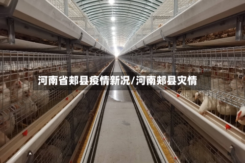 河南省郏县疫情新况/河南郏县灾情-第1张图片