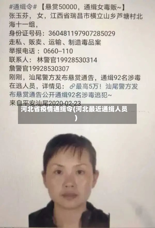 河北省疫情通缉令(河北最近通缉人员)-第2张图片