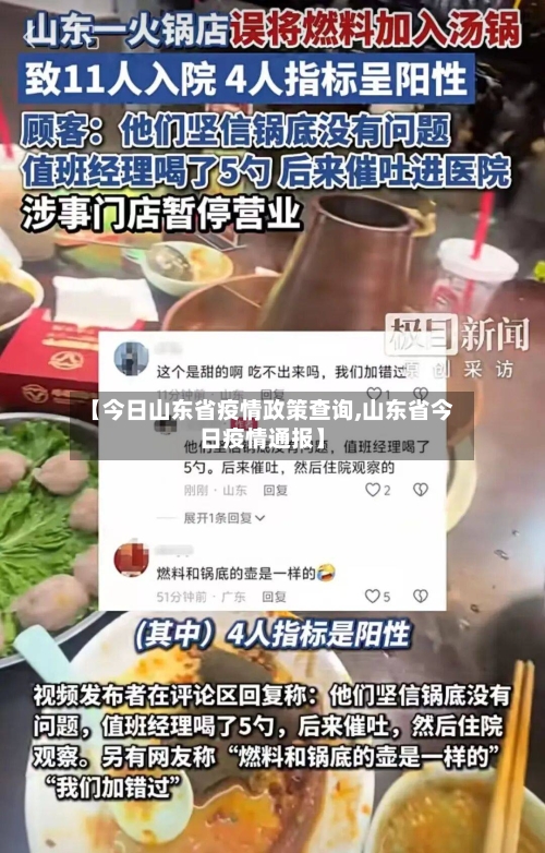 【今日山东省疫情政策查询,山东省今日疫情通报】-第1张图片