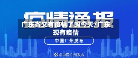 广东省又有疫情了吗今天/广东现有疫情-第3张图片