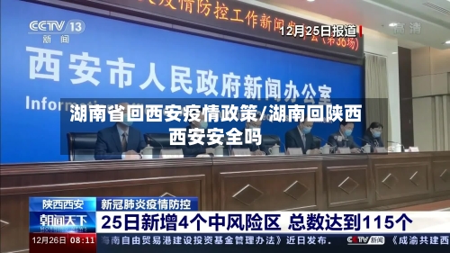 湖南省回西安疫情政策/湖南回陕西西安安全吗-第2张图片