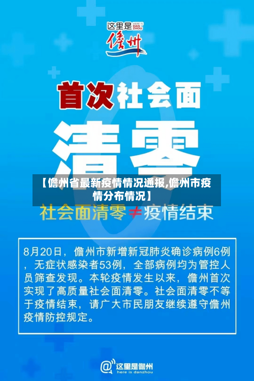 【儋州省最新疫情情况通报,儋州市疫情分布情况】-第1张图片