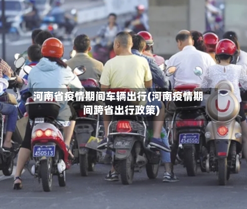 河南省疫情期间车辆出行(河南疫情期间跨省出行政策)-第3张图片