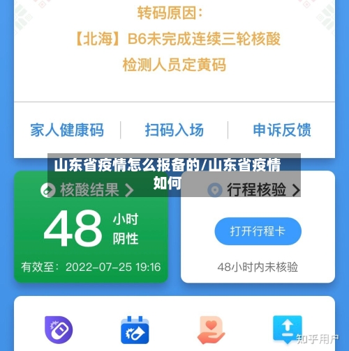山东省疫情怎么报备的/山东省疫情如何-第2张图片