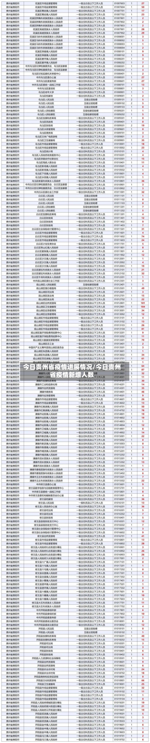 今日贵州省疫情进展情况/今日贵州省疫情新增人数-第3张图片