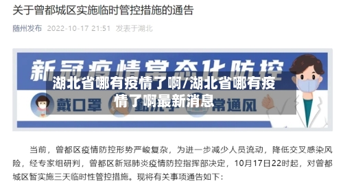 湖北省哪有疫情了啊/湖北省哪有疫情了啊最新消息-第1张图片