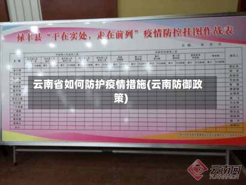 云南省如何防护疫情措施(云南防御政策)-第2张图片