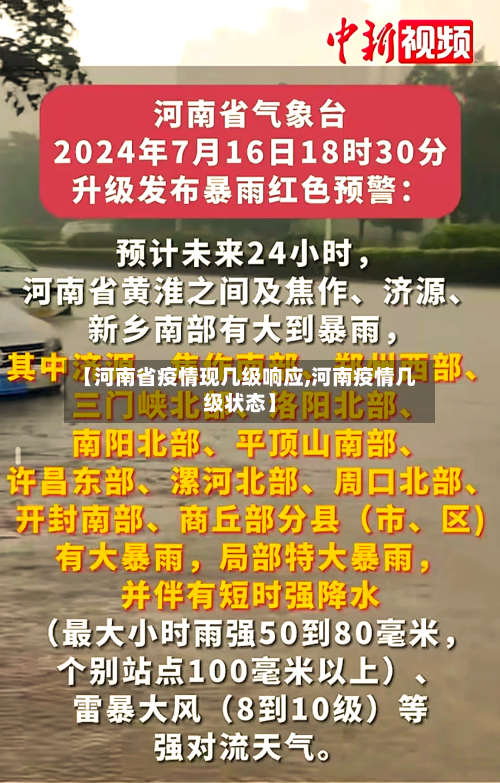 【河南省疫情现几级响应,河南疫情几级状态】-第2张图片