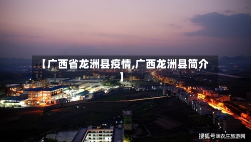 【广西省龙洲县疫情,广西龙洲县简介】-第2张图片