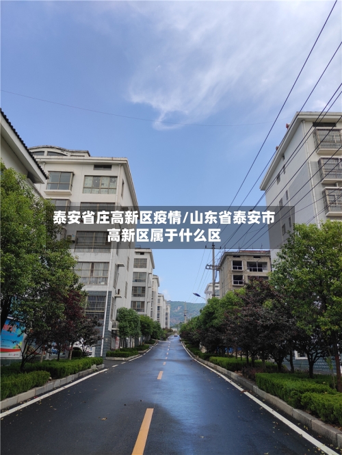泰安省庄高新区疫情/山东省泰安市高新区属于什么区-第2张图片