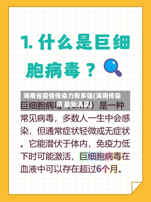 海南省疫情传染力有多强(海南传染病 最新消息)-第1张图片