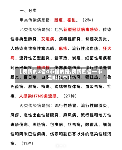【疫情的2省4市指的是,疫情四省一市是哪几个】-第1张图片