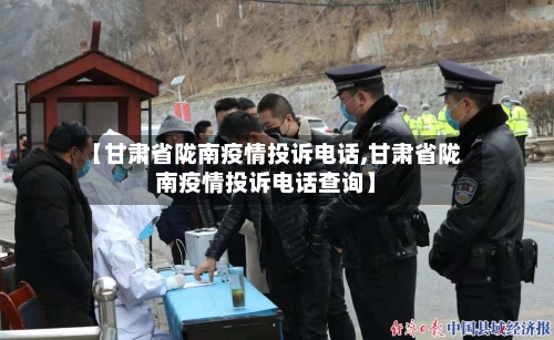 【甘肃省陇南疫情投诉电话,甘肃省陇南疫情投诉电话查询】-第2张图片