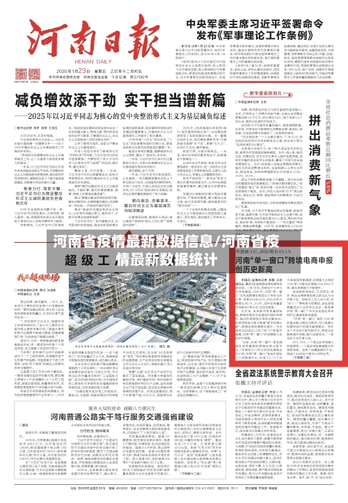 河南省疫情最新数据信息/河南省疫情最新数据统计-第1张图片