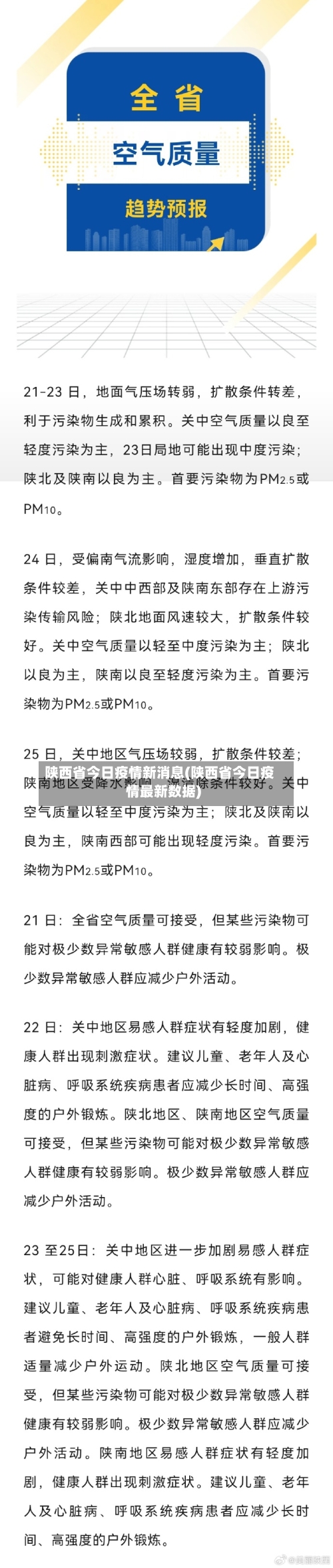 陕西省今日疫情新消息(陕西省今日疫情最新数据)-第2张图片