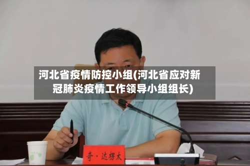 河北省疫情防控小组(河北省应对新冠肺炎疫情工作领导小组组长)-第1张图片