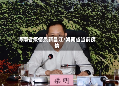 海南省疫情最新昌江/海南省当前疫情-第3张图片