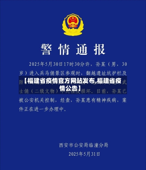 【福建省疫情官方网站发布,福建省疫情公告】-第1张图片