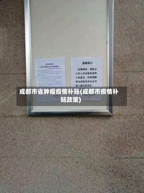 成都市省肿瘤疫情补贴(成都市疫情补贴政策)-第1张图片